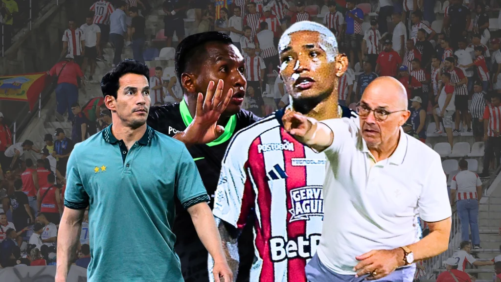 La Liga de La Liga Junior vs Nacional Jermein Peña