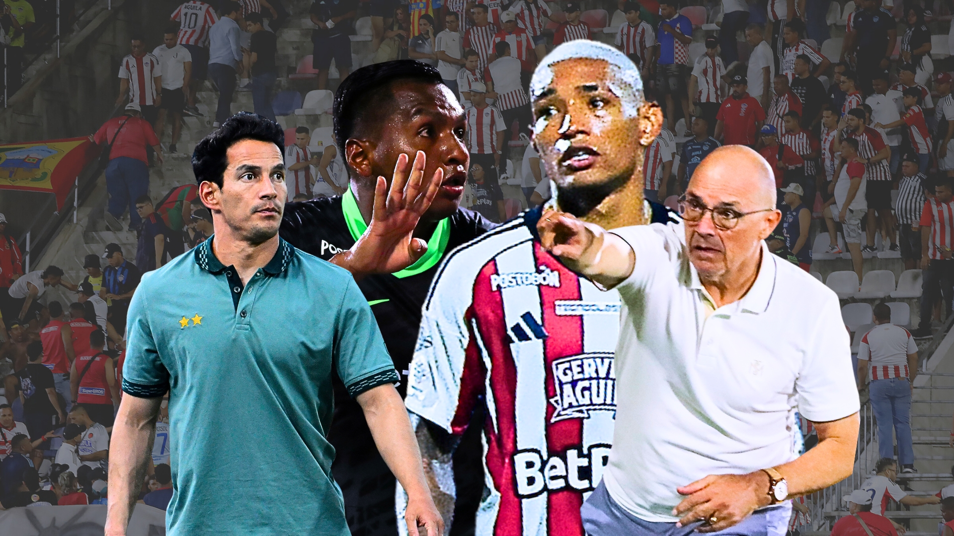 La Liga de La Liga Junior vs Nacional Jermein Peña