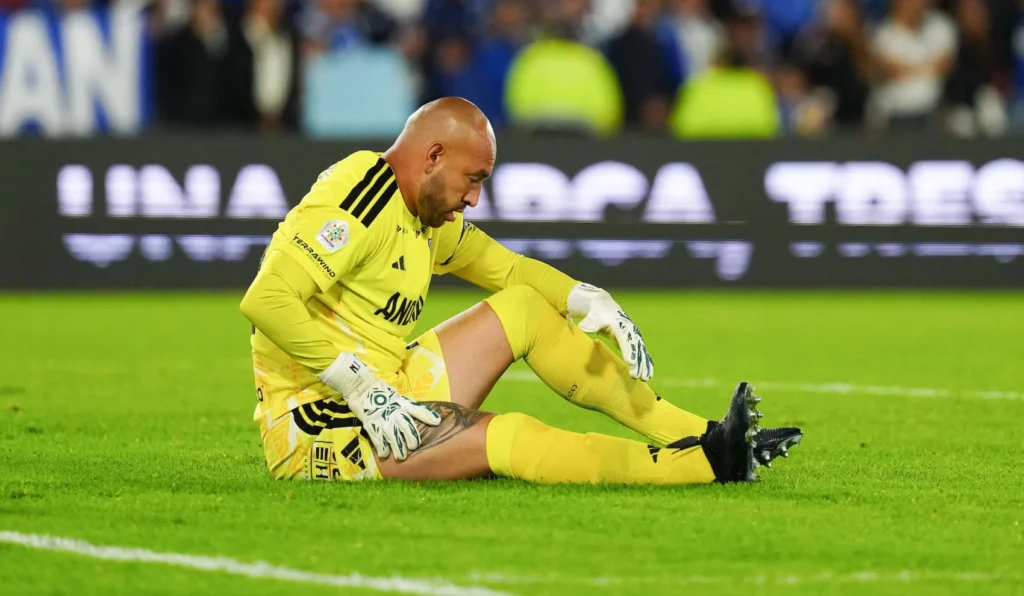 Millonarios arquero Diego Novoa