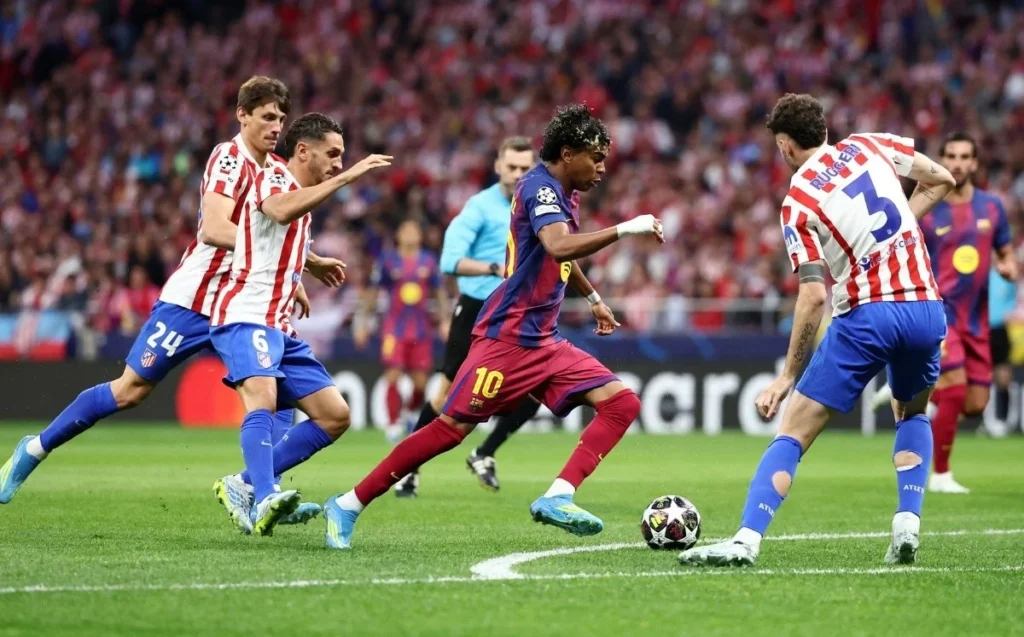 YAMAL ATLETICO MADRID BARCELONA