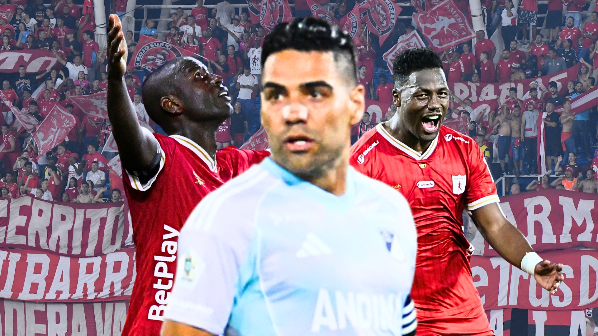 La Liga de La Liga América vs Millonarios Falcao