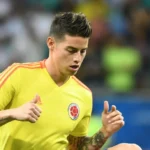 James Rodriguez entrenamiento Colombia