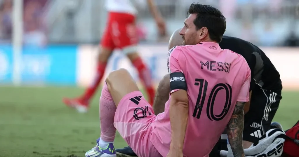 Lionel Messi lesión Inter Miami
