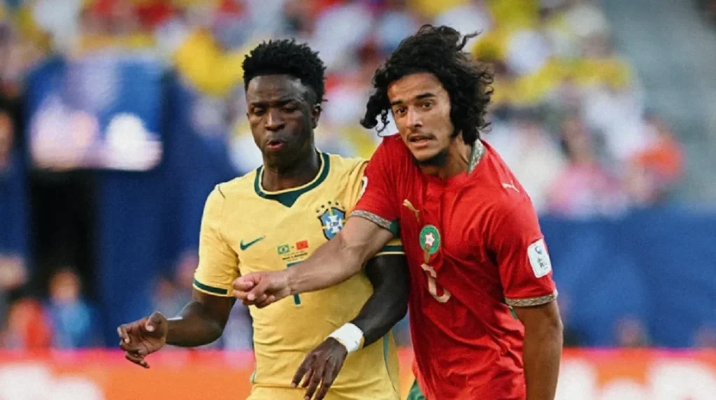 Brasil Marruecos Vinicius