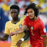 Brasil Marruecos Vinicius