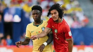 Brasil Marruecos Vinicius
