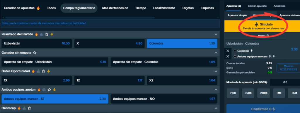 simulate