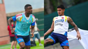 Jhon Córdoba y Cucho Hernández