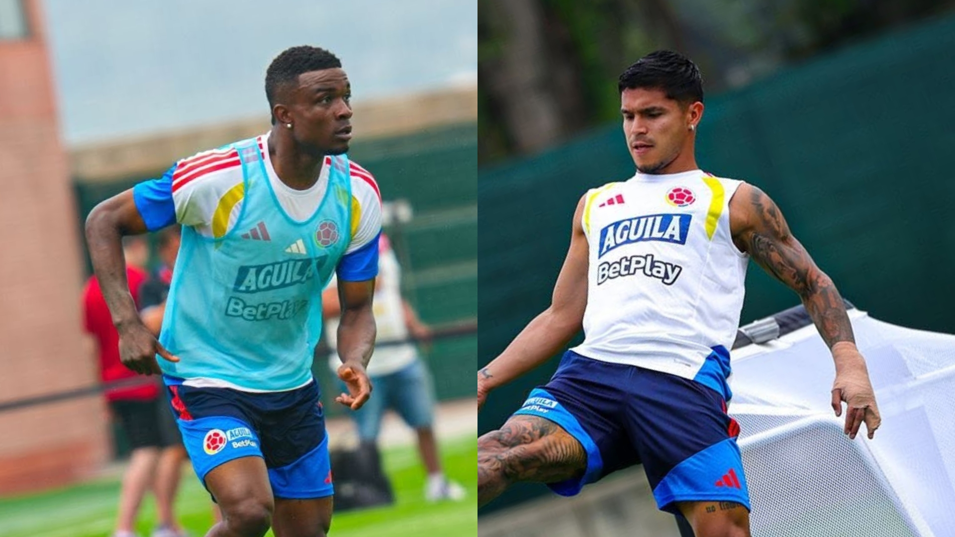 Jhon Córdoba y Cucho Hernández