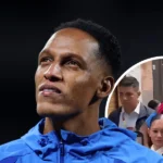 Yerry Mina junto a sus compañeros de la Selección Colombia compartiendo con aficionados antes del Mundial 2026.