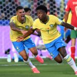 Brasil en el empate ante Marruecos en su debut en el Mundial 2026.