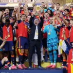 Seleccion España campeona De la Fuente