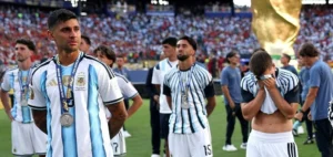 Argentina llorando final España
