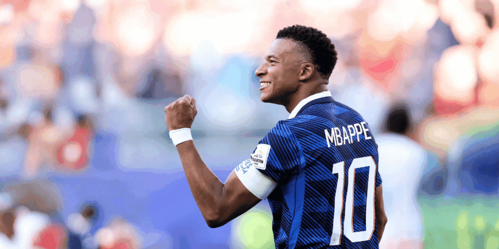 Kylian Mbappé celebra el gol con el que Francia derrotó a Paraguay y clasificó a los cuartos de final del Mundial 2026.